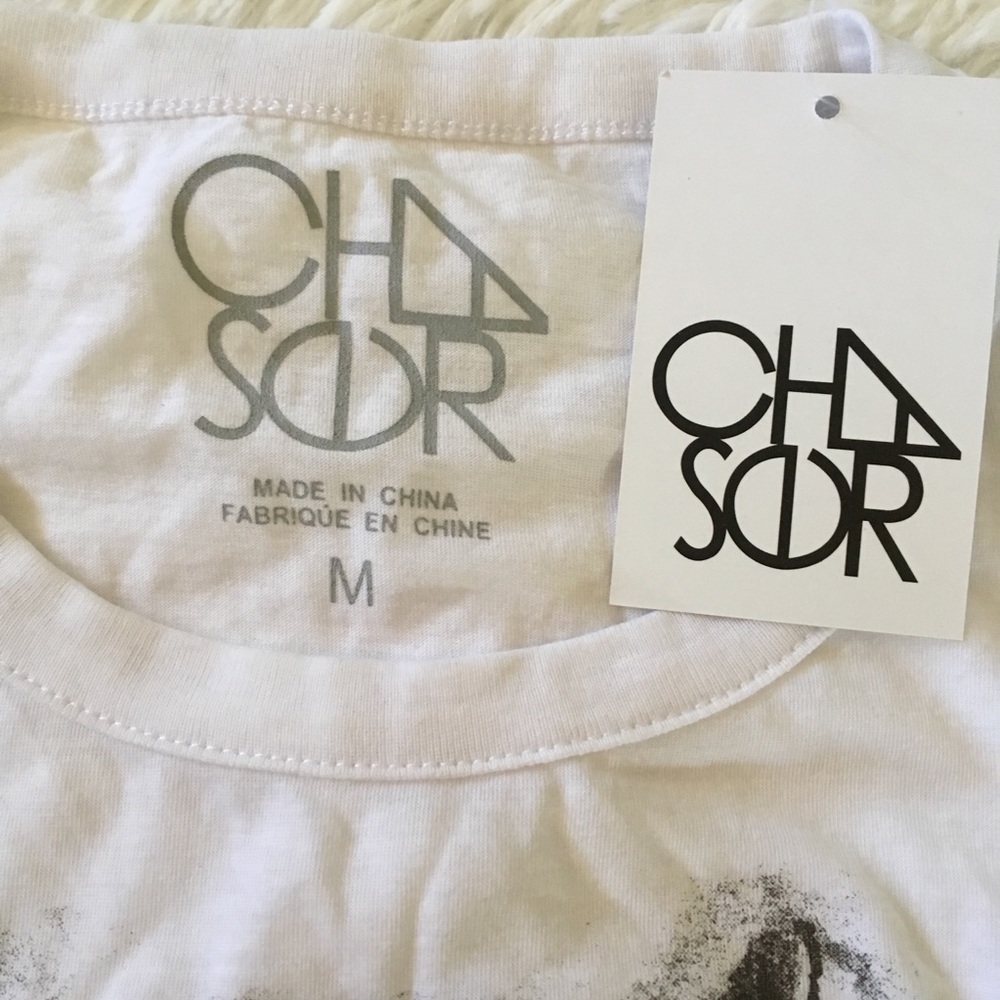 NWT Chaser sleeveless tiger graphic T-shirt - Picture 6 of 7